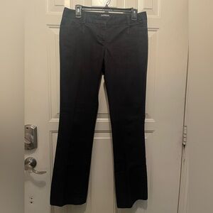 Express Dark Blue Straight Leg Women's Pants